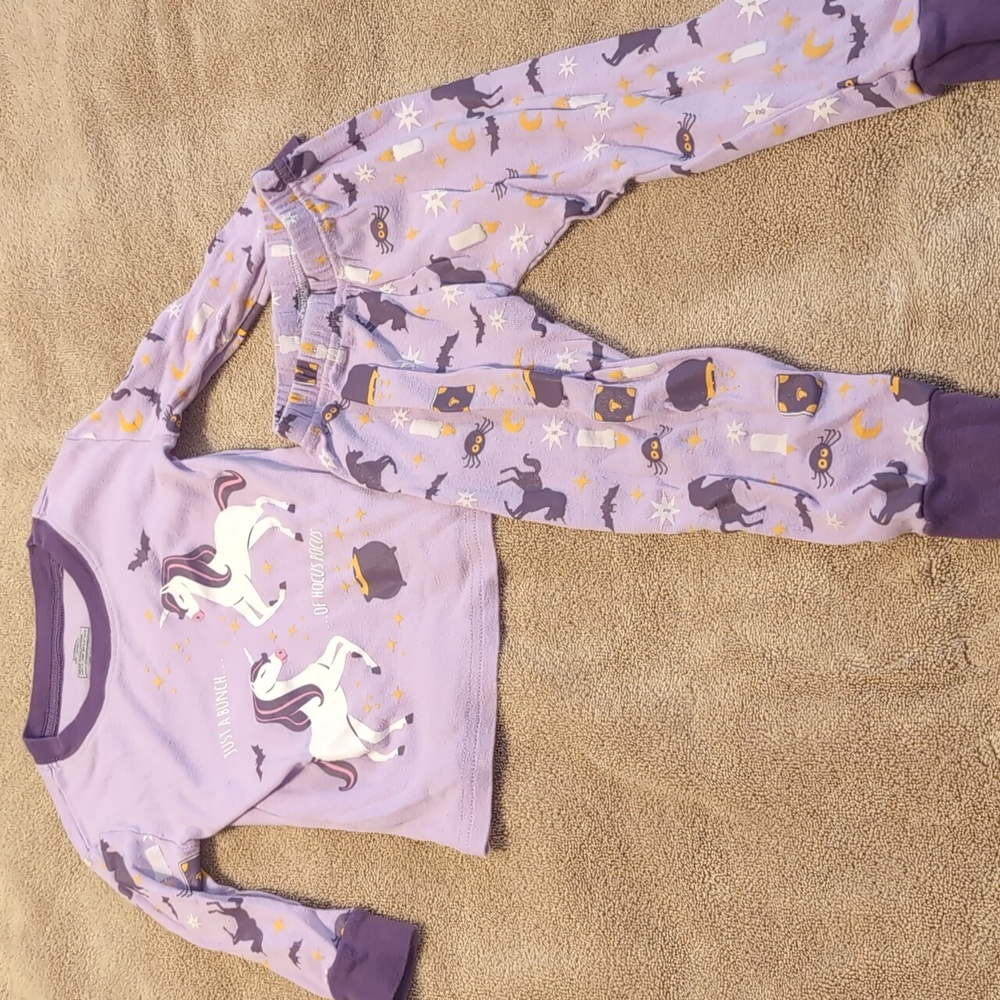 Purple Unicorn Halloween pajamas
